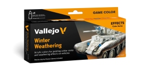Vallejo 770263 - Farb-Set Winteralterung (8 x 18 ml)
